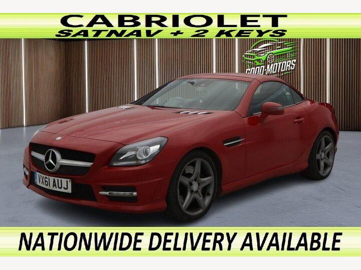 Mercedes-Benz SLK 1.8 SLK200 BlueEfficiency AMG Sport Edition 125 G-Tronic+ Euro 5 (s/s) 2dr