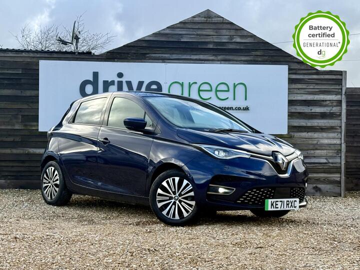Renault Zoe R135 EV50 52kWh Riviera Auto 5dr (Rapid Charge)