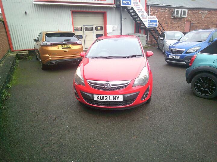 Vauxhall Corsa 1.2i EcoFLEX 16V SXi Euro 5 (s/s) 3dr (A/C)