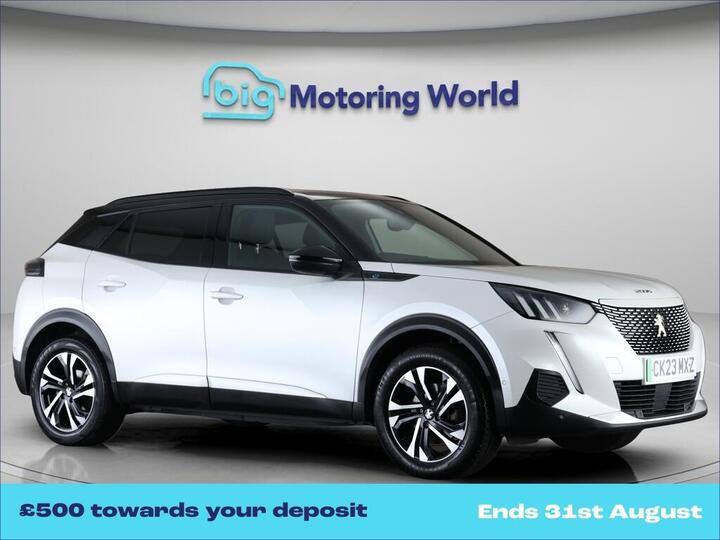 Peugeot E-2008 50kWh GT Auto 5dr (7kW Charger)