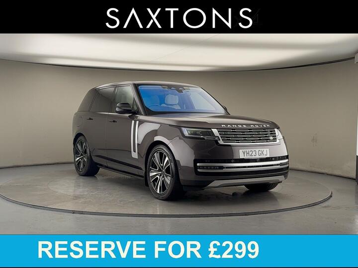 Land Rover Range Rover 3.0 P510e 38.2kWh First Edition Auto 4WD Euro 6 (s/s) 5dr