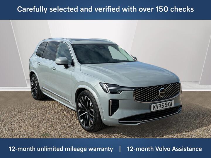 Volvo XC90 2.0 T8 18.8kWh Ultra Bright Auto 4WD Euro 6 (s/s) 5dr