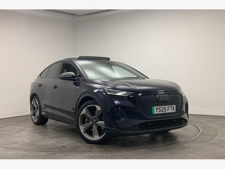 Audi Q4 E-tron Sportback 45 Black Edition Sportback Auto Quattro 5dr 82kWh