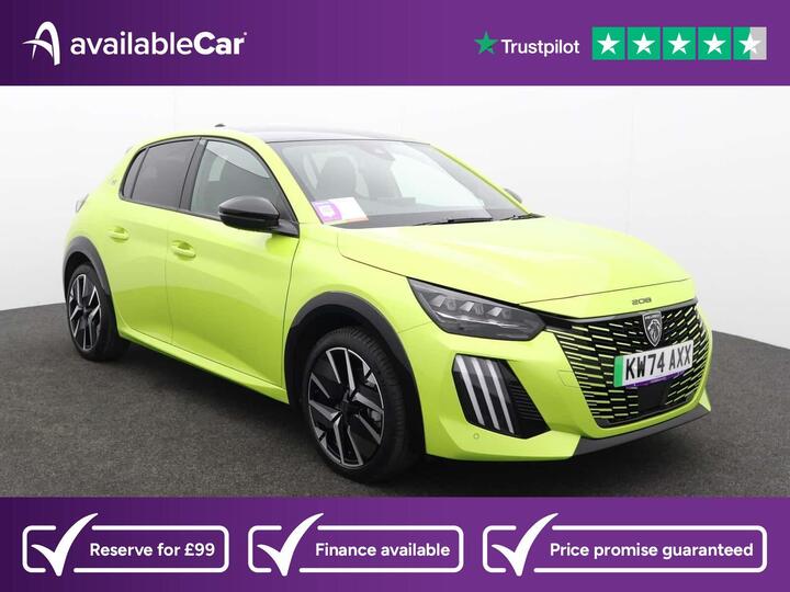 Peugeot E-208 50kWh GT Auto 5dr (7.4kW Charger) Peugeot E-208 50kWh GT Auto 5dr (7.4kW Charger)