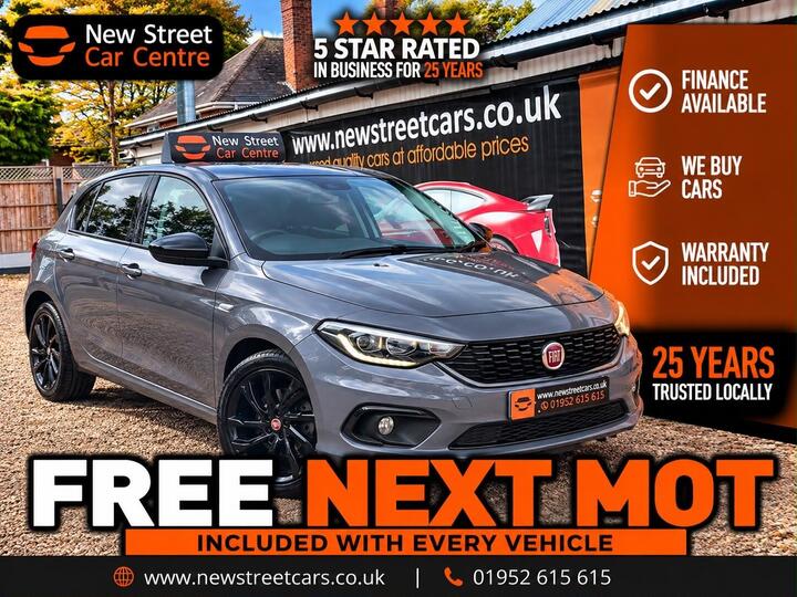 Fiat Tipo 1.4 T-Jet S-Design Euro 6 (s/s) 5dr
