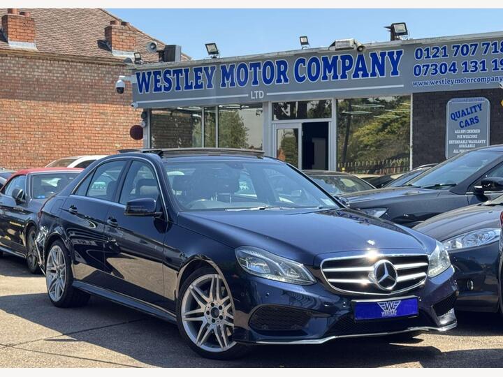 Mercedes-Benz E Class 3.0 E350 V6 BlueTEC AMG Line G-Tronic+ Euro 6 (s/s) 4dr