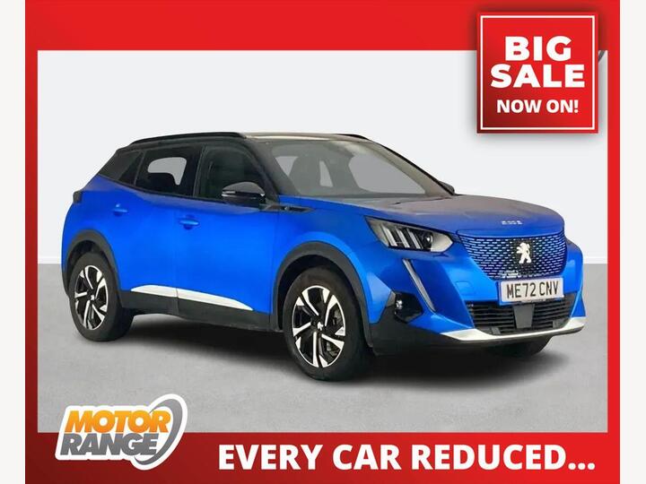 Peugeot 2008 50kWh GT Auto 5dr (7kW Charger)