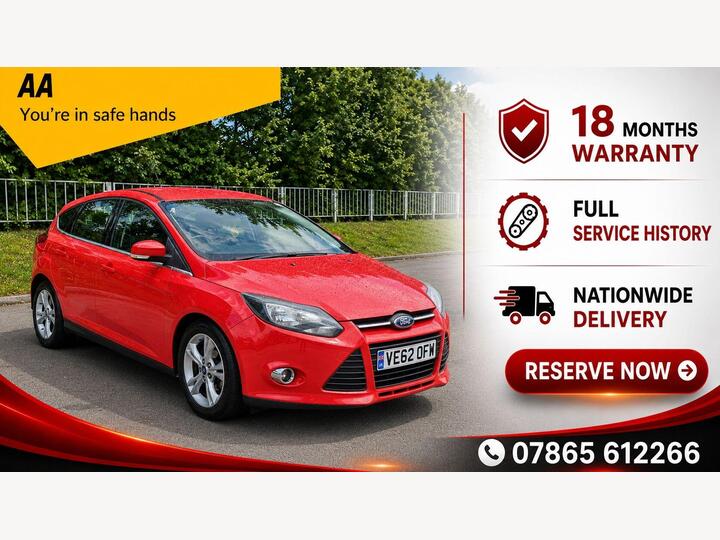Ford Focus 1.6 TDCi Zetec Euro 5 (s/s) 5dr