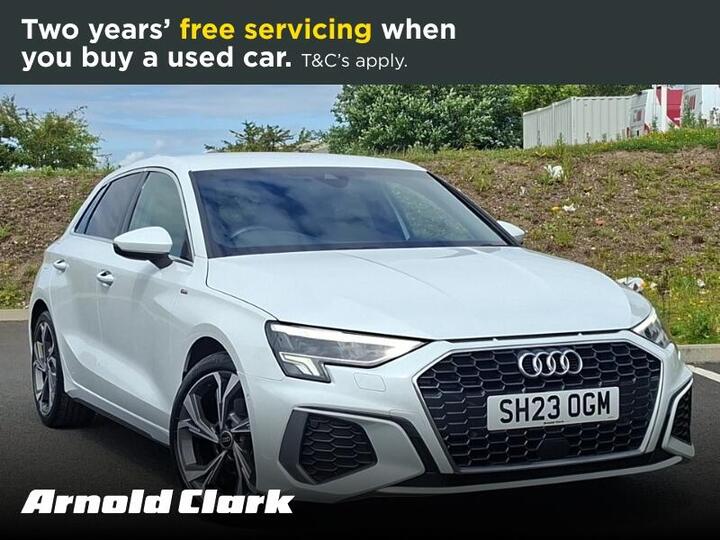 Audi A3 1.0 TFSI 30 S Line Sportback S Tronic Euro 6 (s/s) 5dr