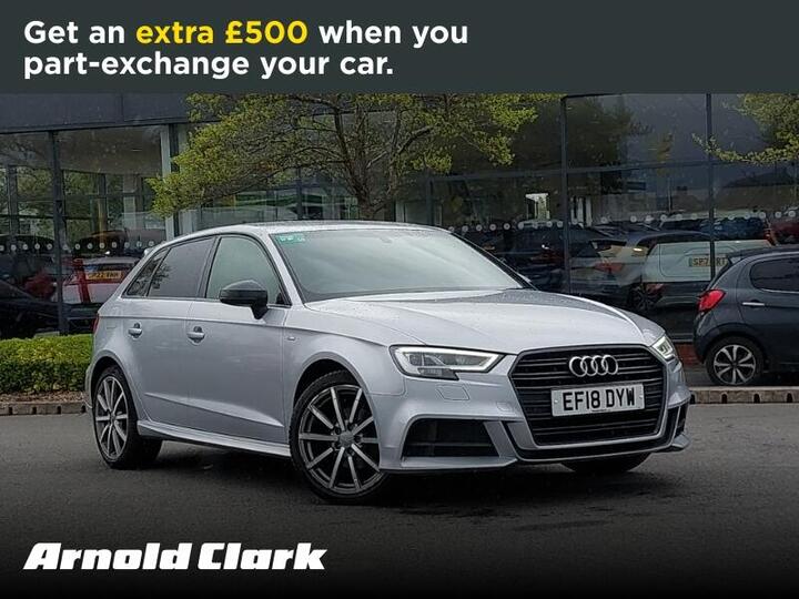 Audi A3 1.0 TFSI Black Edition Sportback Euro 6 (s/s) 5dr
