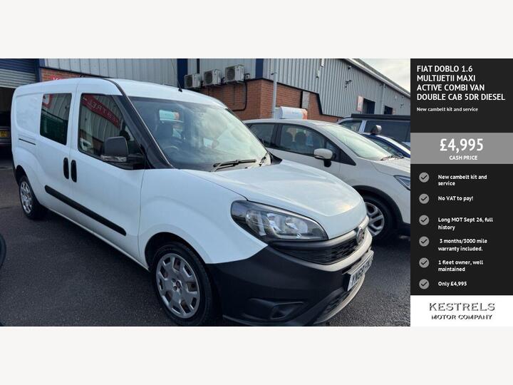 Fiat DOBLO 1.6 MultiJetII Maxi Active L2 H1 Euro 6 5dr