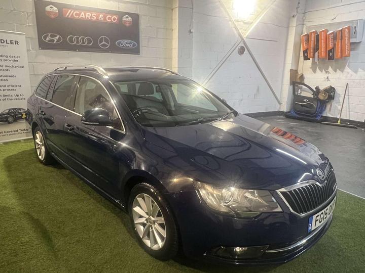 Skoda Superb 1.6 TDI SE Business GreenLine III Euro 5 (s/s) 5dr (Leather)