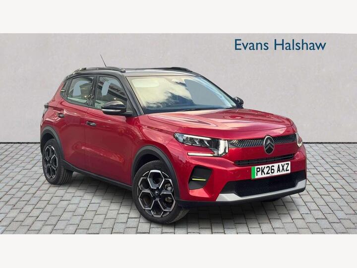 Citroen E-C3 ELECTRIC HATCHBACK Standard Range 44kWh PLUS Auto 5dr (7.4kW Charger)