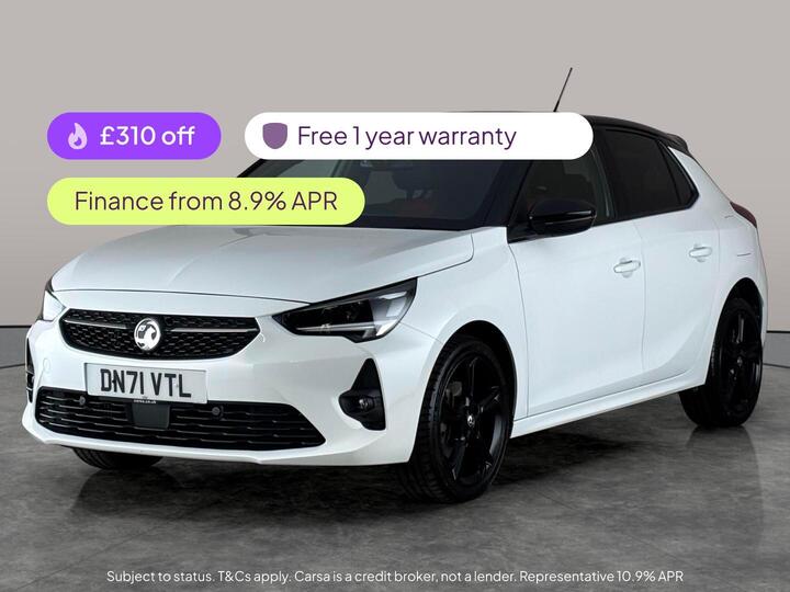 Vauxhall Corsa 1.2 Turbo SRi Edition Auto Euro 6 (s/s) 5dr