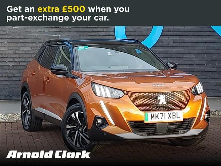 Peugeot E-2008 50kWh GT Auto 5dr