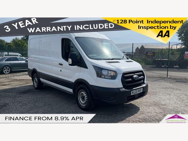 Ford TRANSIT 2.0 350 EcoBlue Leader Panel Van 5dr Diesel Manual FWD L2 H2 Euro 6 (s/s) (130 Ps) PANEL VAN | FRONT CAMERA SYSTEM