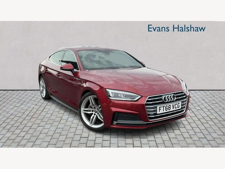 Audi A5 Diesel Sportback 2.0 TDI 40 S Line Sportback S Tronic Euro 6 (s/s) 5dr