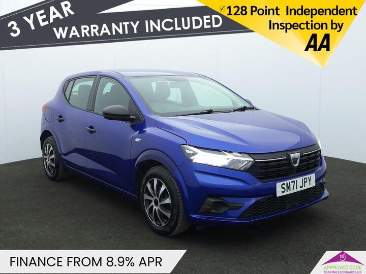 Dacia SANDERO 1.0 TCe Essential Euro 6 (s/s) 5dr Dacia SANDERO 1.0 TCe Essential Euro 6 (s/s) 5dr