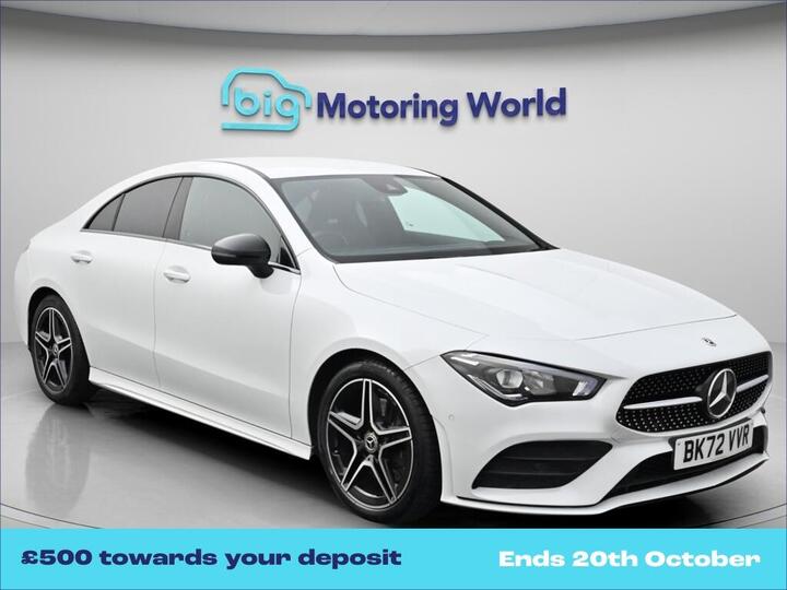 Mercedes-Benz CLA 1.3 CLA200 AMG Line (Executive) Coupe 7G-DCT Euro 6 (s/s) 4dr