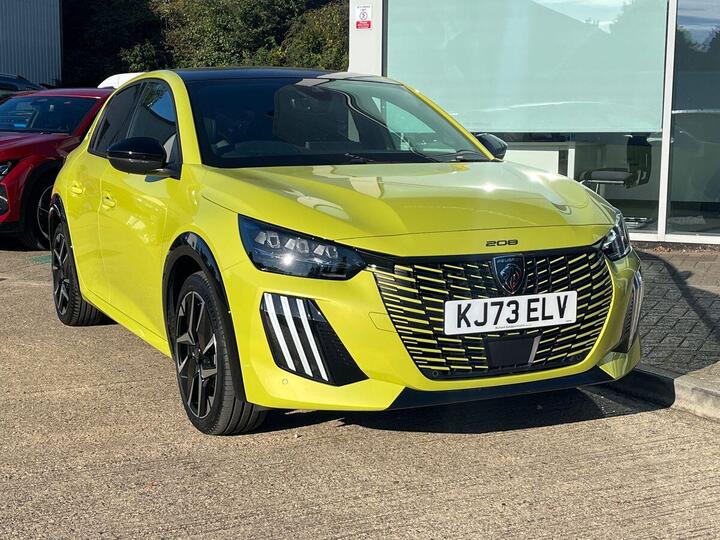 Peugeot E-208 51kWh GT Auto 5dr (7.4kW Charger)
