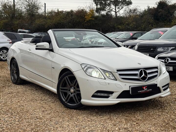 Mercedes-Benz E Class 2.1 E250 CDI BlueEfficiency Sport Cabriolet G-Tronic+ Euro 5 (s/s) 2dr
