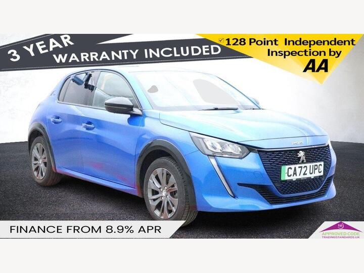 Peugeot E-208 50kWh Allure Premium + Auto 5dr (7kW Charger)