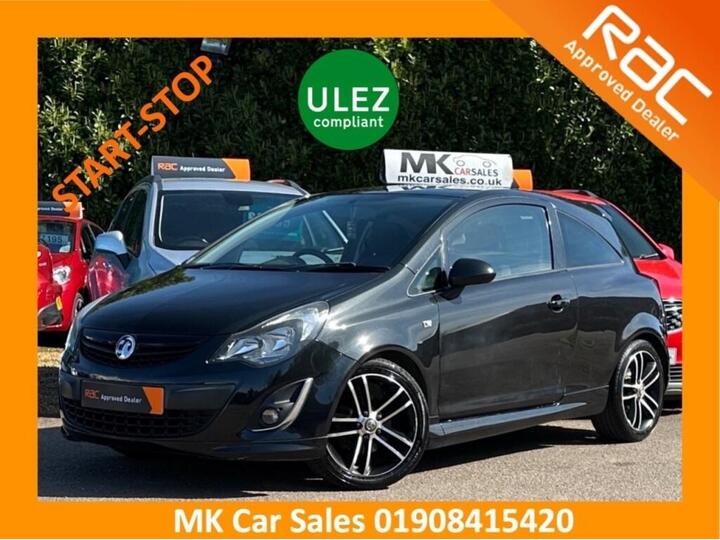 Vauxhall Corsa 1.4T 16V Black Edition Euro 5 (s/s) 3dr Vauxhall Corsa 1.4T 16V Black Edition Euro 5 (s/s) 3dr
