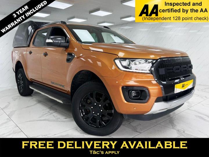 Ford RANGER 2.0 EcoBlue Wildtrak Auto 4WD Euro 6 (s/s) 4dr