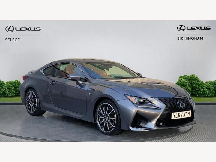 Lexus RC F 5.0 V8 (Plus Pack) Auto Euro 6 2dr