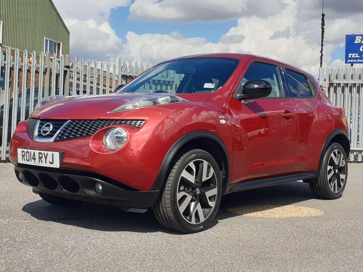 Nissan Juke 1.6 N-tec Euro 5 5dr (17in Alloy)