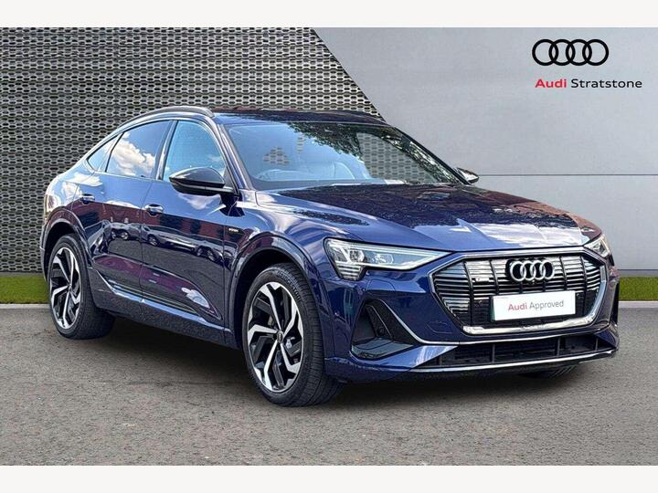 Audi E-Tron 55 Black Edition Sportback Auto Quattro 5dr 95kWh (11kW Charger)