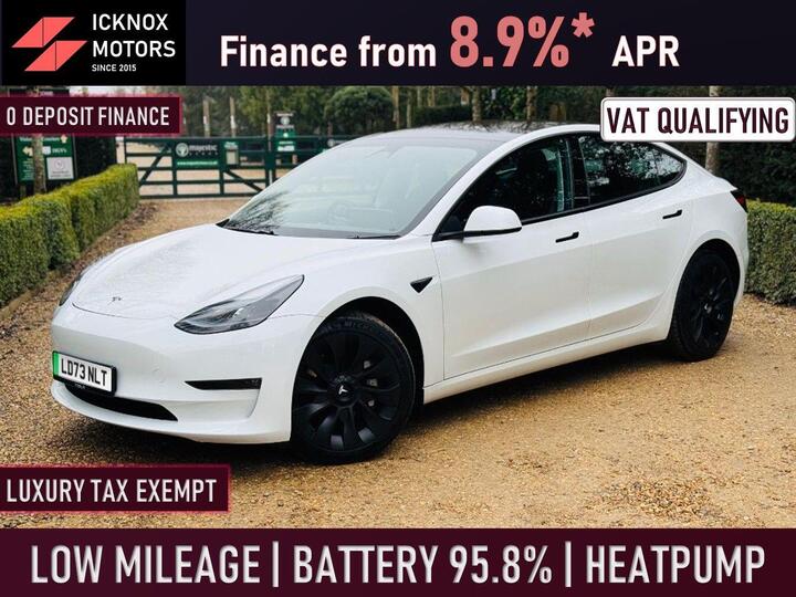 Tesla Model 3 Long Range Auto RWD 4dr