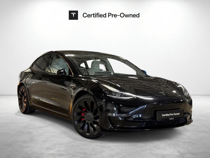 Tesla Model 3 (Dual Motor) Performance Auto 4WDE 4dr (Performance Upgrade)