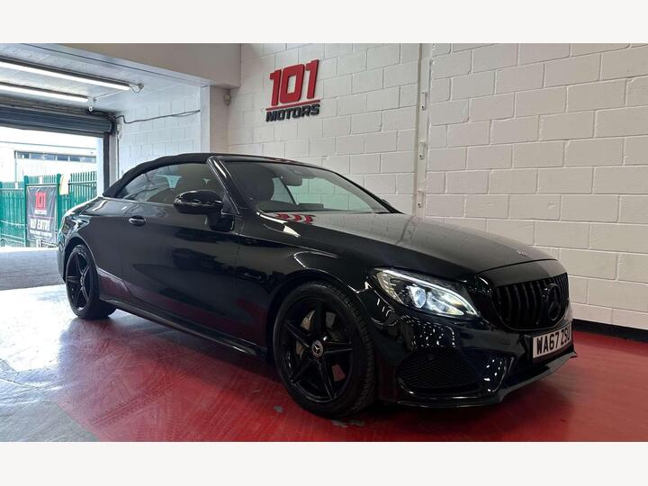 Mercedes-Benz C-CLASS 2.1 C250d AMG Line (Premium Plus) Cabriolet G-Tronic+ Euro 6 (s/s) 2dr