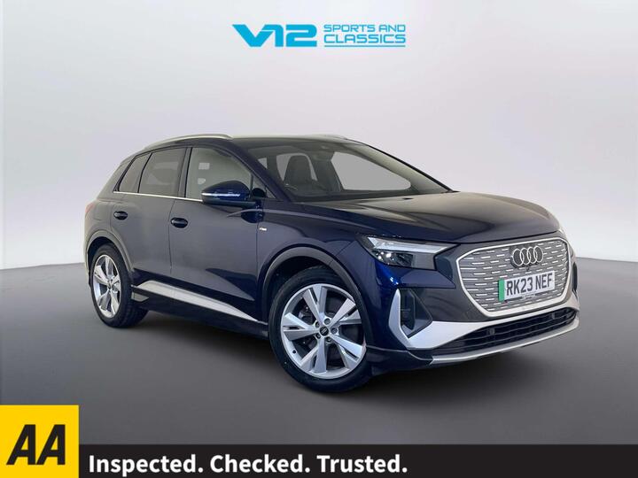 Audi Q4 E-tron 50 S Line Auto Quattro 5dr 82kWh Audi Q4 E-tron 50 S Line Auto Quattro 5dr 82kWh
