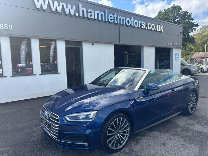 Audi A5 Cabriolet 2.0 TDI S Line S Tronic Quattro Euro 6 (s/s) 2dr