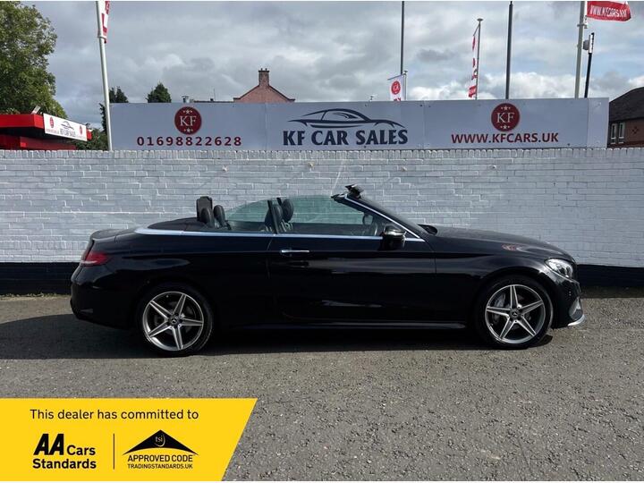 Mercedes-Benz C Class 2.1 C220d AMG Line (Premium Plus) Cabriolet G-Tronic+ 4MATIC Euro 6 (s/s) 2dr