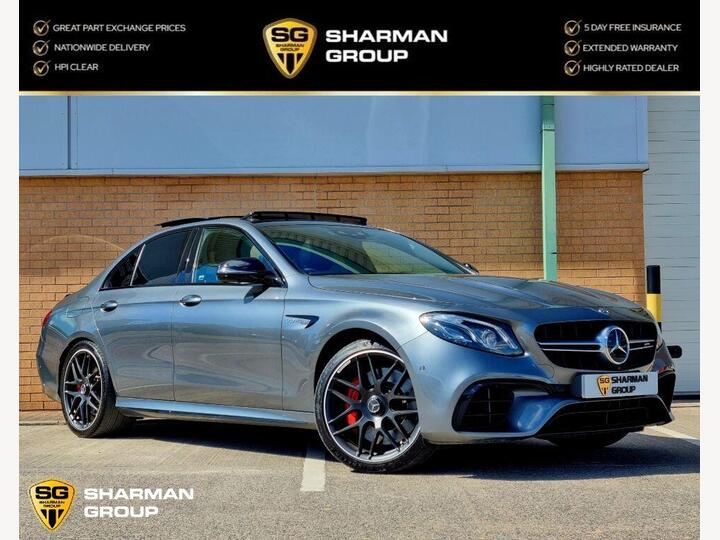 Mercedes-Benz E Class 4.0 E63 V8 BiTurbo AMG S SpdS MCT 4MATIC+ Euro 6 (s/s) 4dr