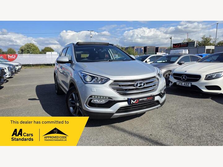 Hyundai Santa Fe 2.2 CRDi Blue Drive Premium SE Auto 4WD Euro 6 (s/s) 5dr (7 Seat)