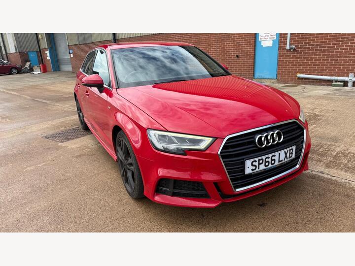 Audi A3 1.6 TDI S Line Sportback Euro 6 (s/s) 5dr