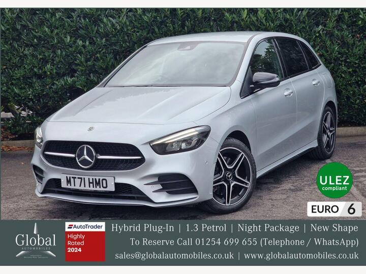 Mercedes-Benz B-CLASS 1.3 B250e 15.6kWh AMG Line Edition (Executive) 8G-DCT Euro 6 (s/s) 5dr