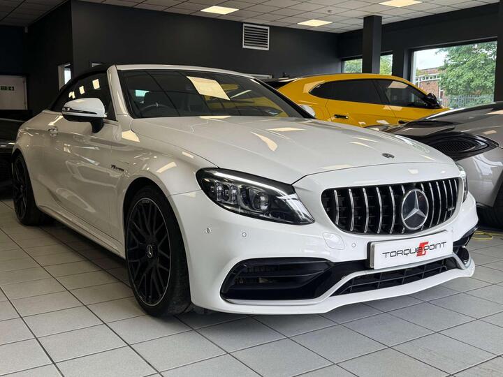 Mercedes-Benz C-CLASS 4.0 C63 V8 BiTurbo AMG S (Premium Plus) Cabriolet SpdS MCT Euro 6 (s/s) 2dr Mercedes-Benz C-CLASS 4.0 C63 V8 BiTurbo AMG S (Premium Plus) Cabriolet SpdS MCT Euro 6 (s/s) 2dr