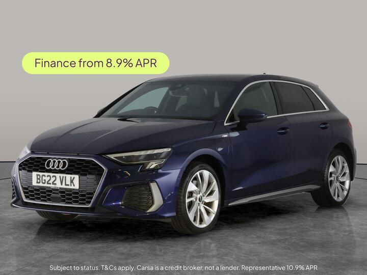 Audi A3 1.4 TFSIe 40 S Line Sportback S Tronic Euro 6 (s/s) 5dr 13kWh