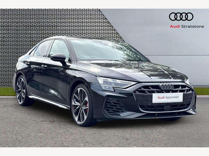 Audi A3 2.0 TFSI Black Edition S Tronic Quattro Euro 6 (s/s) 4dr