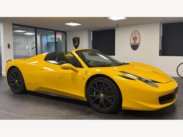 Ferrari 458 4.5 Spider F1 DCT Euro 5 2dr Ferrari 458 4.5 Spider F1 DCT Euro 5 2dr