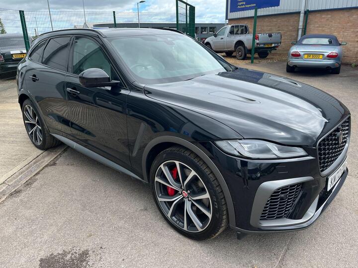Jaguar F-PACE 5.0 P550 V8 SVR Quickshift AWD Euro 6 (s/s) 5dr