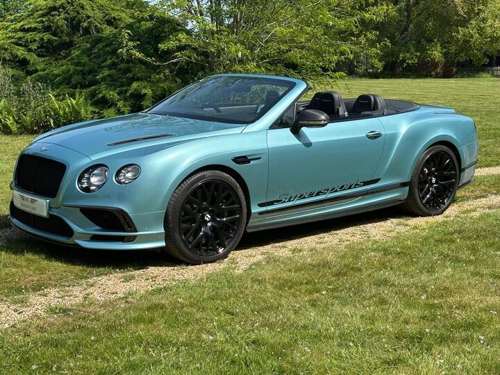 Bentley Continental 6.0 W12 GTC Supersports Auto 4WD Euro 6 2dr Bentley Continental 6.0 W12 GTC Supersports Auto 4WD Euro 6 2dr
