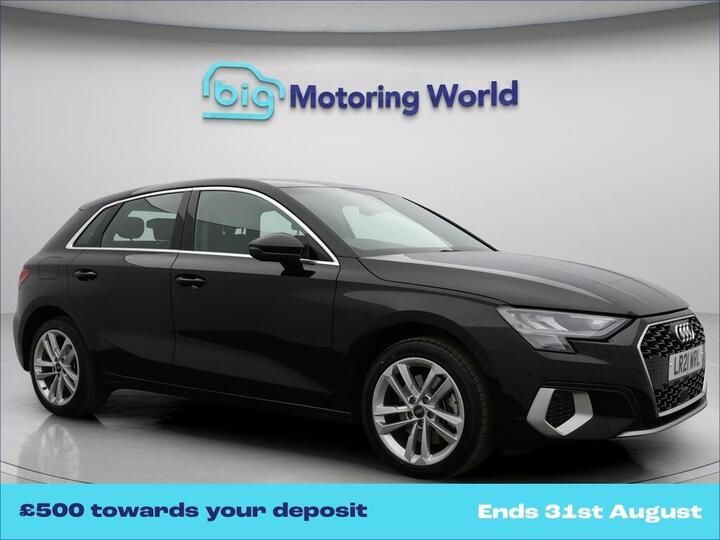 Audi A3 1.4 TFSIe 40 Sport Sportback S Tronic Euro 6 (s/s) 5dr 13kWh
