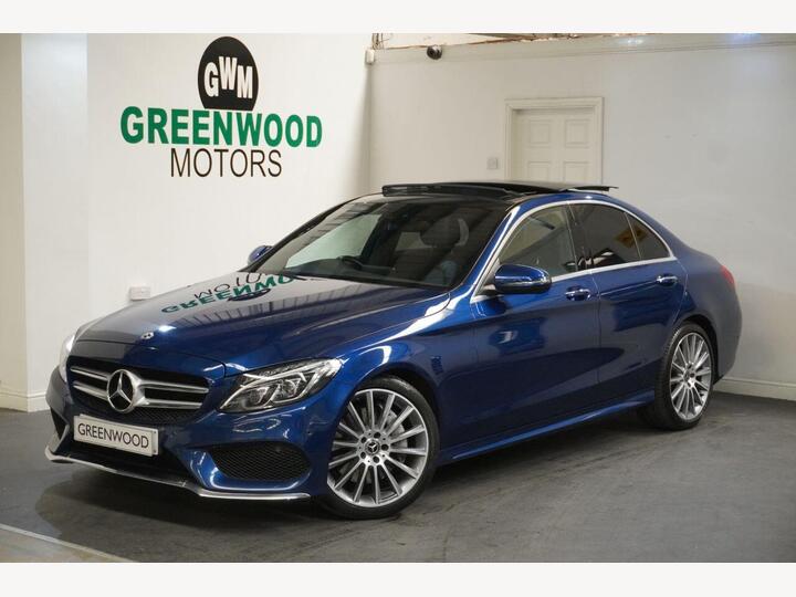 Mercedes-Benz C-CLASS 2.1 C250d AMG Line (Premium) G-Tronic+ Euro 6 (s/s) 4dr