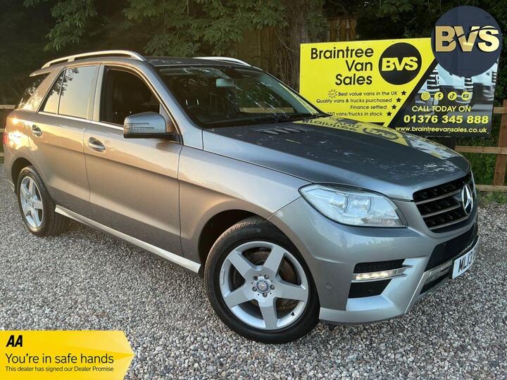 Mercedes-Benz M-CLASS 2.1 ML250 BlueTEC AMG Sport G-Tronic 4WD Euro 6 (s/s) 5dr Mercedes-Benz M-CLASS 2.1 ML250 BlueTEC AMG Sport G-Tronic 4WD Euro 6 (s/s) 5dr
